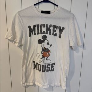 Junk food Mickey graphic Tshirt